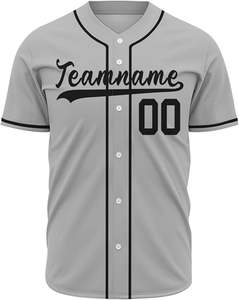 Nouveau Vente en Gros Logo Personnalisé Vêtements de Sport Sublimation Séchage Rapide Respirant Maillot de Baseball Brodé - Product Image 2