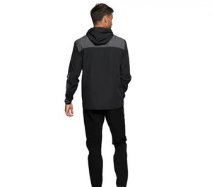 Chaqueta Cortavientos de Lona Impermeable y Transpirable de la Mejor Calidad al por Mayor para Hombre, Chaqueta Informal Delgada con Cremallera Personalizada para Ropa de Calle - Product Image 4