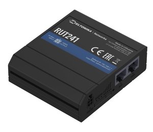 เราเตอร์อุตสาหกรรม Teltonika RUT241 LTE, Cat.4, 2x LAN 100Mb/s, 2.4GHz WiFi, RUT241 010000 - Product Image 1