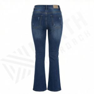 <b>Women's</b> Stylish Trendy Distressed Denim <b>Jeans</b> in Unique Low MOQ Regular Size Pants and Trousers Customized Color Collection - Product Image 2