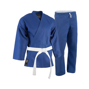 Uniforme de Karate Negro de 12 OZ Unisex Conjuntos DE LA Mejor Calidad Personalizado para Adultos - Product Image 1