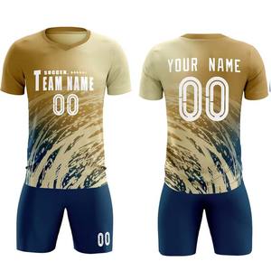 Maillot de football professionnel Kit personnalisé OEM conception sublimée en usine tissu à séchage rapide tailles adultes jeunes expédition rapide - Product Image 4