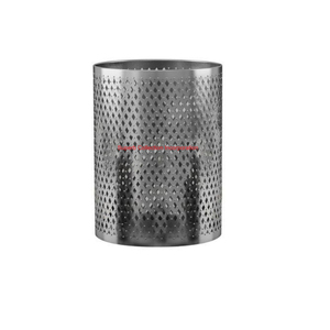 Cubo de basura de acero inoxidable dorado moderno para Hotel, cubo de basura de Metal para el hogar con tapa extraíble, cubo de basura de lujo con acabado cepillado para Cocina - Product Image 6