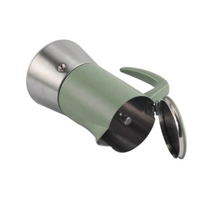 2/4/6/10 tazas, cafetera italiana clásica, olla Moka de estufa de acero inoxidable clásica Primula - Product Image 5