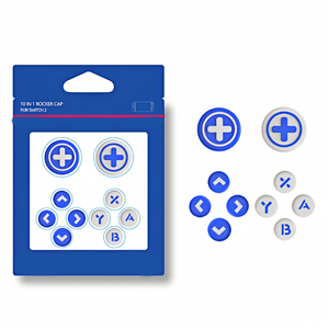10 In 1 <span class=keywords><strong>Joystick</strong></span> Caps Cover Kit Voor Nintendo Switch 2 Controller Siliconen <span class=keywords><strong>Thumb</strong></span> Grip Knop Covers Voor Switch2 Joypad - Product Image 4