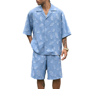 Directo de fábrica, barato, bajo precio, conjunto doble para hombre, verano, otoño, invierno, pantalones cortos, conjuntos gemelos a la venta en cantidad a granel personalizada - Product Image 5