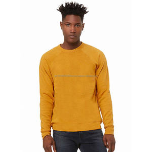 Unisex <b>Sponge</b> Fleece Crewneck Raglan Sweatshirt Solid 3XL - Product Image 4