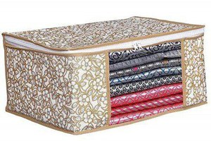 Portable and Flexible Saree <b>Storage</b> Bag Foldable and Adjustable Design - Product Image 6