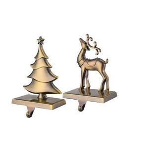 The hook that we sell fits most traditional mantels which are thick In order for these solid Traditional <b>Stocking</b> Holder. - Product Image 6