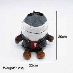 2025 nouvelle usine directe personnalisé mignon les méchants Mr requin peluche peluche jouets Figure personnage pour enfants - Product Image 2