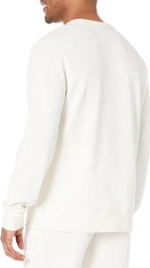 Sweat-shirts personnalisés à col rond en tissu uni pour hommes, collection printemps 2026, logo personnalisé, écologiques, très demandés, tendance du moment - Product Image 5