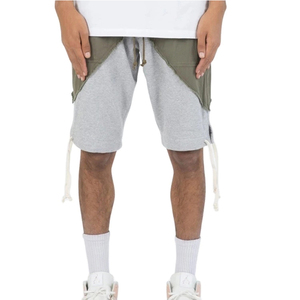 Customized Logo Summer New Breathable <b>Loose</b> Casual <b>Shorts</b> for Men <b>Women</b> 100% Cotton Customizable Pocket Elastic Waist Solid - Product Image 2