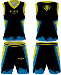 Ensemble de maillots de basket-ball personnalisables de haute qualité pour hommes chemise de sport respirante hauts shorts grande taille impression numérique - Product Image 6