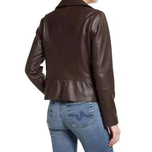 High Quality <b>Men's</b> Genuine <b>Leather</b> Jacket Long Canvas Thin Design with Front Logo Elegant & Durable for Timeless Look 2026 - Product Image 4