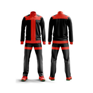 Conjunto Deportivo Unisex Tms Rg T39, Chaqueta y Pantalón con Cierre Completo, Poliéster y Algodón, Resistente al Agua, Secado Rápido, Ropa Deportiva para Adultos - Product Image 4