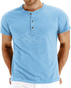 2025 Camiseta de punto SlimFit de microfibra con cuello redondo para hombre 100% algodón Vintage manga corta ligero Casual Boxy estilo estampado calle - Product Image 1