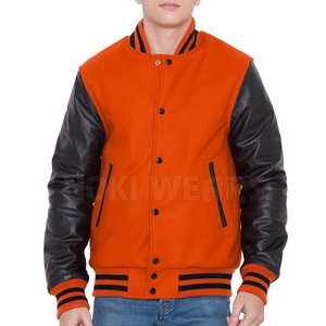 Street Wear Bulk Letterman Jacket Nuevo diseño Letterman Jacket Color sólido Letterman Chaqueta de invierno - Product Image 1