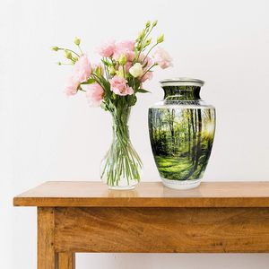 Urnes forestières pacifiques pour les cendres Urnes de crémation masculines adultes pour les cendres humaines Femelle adulte. Urne décorative pour cendres humaines - Product Image 3
