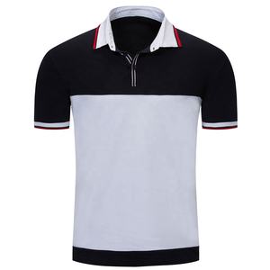 Estilo personalizado Casual liso manga corta Golf hombres camisetas polo 100% algodón bordado polos - Product Image 4