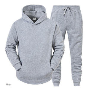 Conjunto Deportivo de Invierno para Hombre, Chaqueta Cortavientos Personalizada, Holgada, Lisa, 100% Algodón, Ropa Urbana con Servicio OEM - Product Image 2