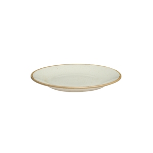 Plato Plano Beige de 24 cm, Estilo de Diseño Minimalista, para Todas las Estaciones - Product Image 1
