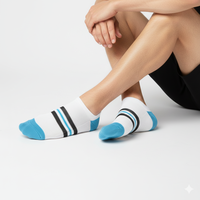 Chaussettes de sport décontractées en fibre de bambou antibactériennes de haute qualité pour hommes, chaussettes d'été pour baskets avec logo personnalisé, service OEM