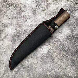 Haute qualité personnalisable en gros OEM vente en gros haute dureté tranchant manche en bois couteaux à lame fixe survie Camping chasse - Product Image 3