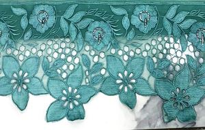 Costumes en organza brodés à la main non cousus de créateur moderne vêtements de fête indiens et pakistanais vêtements traditionnels à la mode - Product Image 3