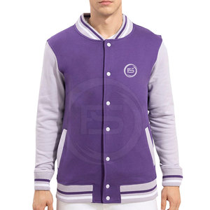 Veste d'hiver pour homme à manches longues, design tendance, haute qualité, style baseball, col montant, 100% coton, personnalisable - Product Image 1