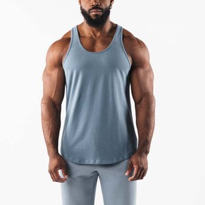 Haute qualité débardeurs hommes Stringer débardeurs musculation salle de sport sport vêtements musculaires vêtements pour hommes grande taille coton Polyester - Product Image 6