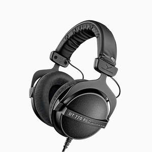 Casque audio filaire professionnel <span class=keywords><strong>DT770</strong></span> PRO HiFi circum-auriculaire pour DJ, sport, utilisation mobile, monitoring, mixage et voyage - Product Image 1