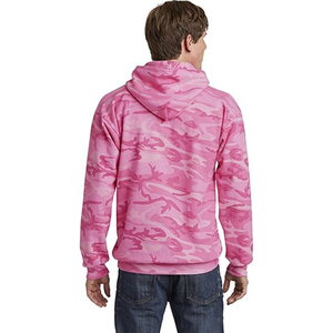 100% coton Camouflage à capuche pour hommes personnalisable brodé Style décontracté régulier ajusté tailles chaud hiver manteau polaire à capuche - Product Image 4
