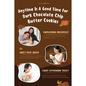 Biscuits moelleux au chocolat noir et beurre (sans gluten 180g) - Product Image 4