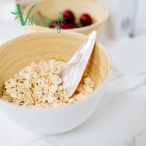 100% Cuillère à caviar naturelle de qualité supérieure Design classique Taille de 7cm en nacre rose pour servir et cadeaux - Product Image 3