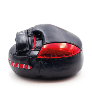 QST Design ergonomique Punch Focus Pads en cuir véritable pour l'entraînement au kickboxing et les coussinets d'entraînement Personnaliser le service OEM - Product Image 6