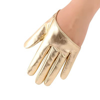 Gants de performance unisexes à demi-doigts avec logo personnalisé, adhérence optimale pour la danse sur barre, en polyester/spandex coloré, tailles personnalisées