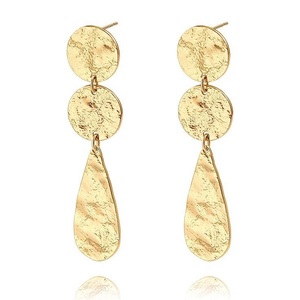 Gancho para pendientes de latón de la mejor calidad 100%, joyería de latón macizo martillado Tribal elegante con perlas y diamantes para regalos - Product Image 5