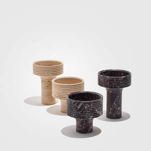 Macetero de Mármol con Acabado Liso Más Vendido para Decoración de Mesa, que Mejora el Estilo Interior con la Elegancia de la Piedra Natural - Product Image 3