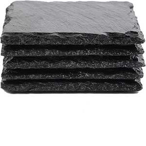Posavasos decorativo para cocina, juego de posavasos de mármol con forma redonda, para té, café, taza, mesa, 4 unidades - Product Image 2