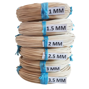 Núcleo y cáscara de ratán natural de Vietnam más vendidos, material de ratán al por mayor, MOQ pequeño para exportación de material de muebles de ratán - Product Image 1