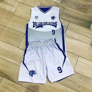 Venta al por mayor de fábrica, uniforme de baloncesto transpirable de secado rápido de verano que absorbe la humedad, conjuntos impresos personalizados, chaleco, rendimiento emocionante - Product Image 2