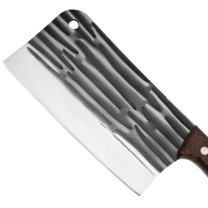 Cuchillo de cocina para verduras hecho a mano de acero de Damasco de alta calidad al por mayor - Product Image 3