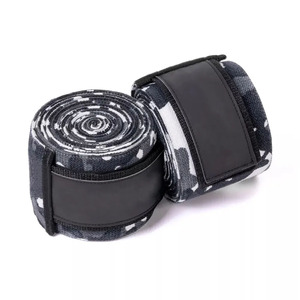 Genouillères de fitness unisexes grande taille, souples et respirantes pour l'entraînement en salle de sport, élastiques, antidérapantes et réglables - Product Image 4