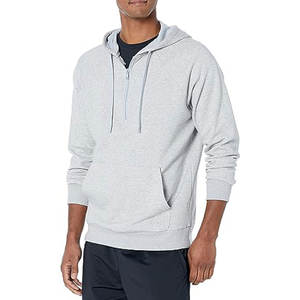 เสื้อฮู้ดซิปครึ่งแขนสำหรับผู้ชายใส่วิ่งจ๊อกกิ้งชุดกีฬาแบบปรับแต่งได้สำหรับฤดูหนาว - Product Image 1