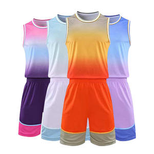 Maillots de basket-ball personnalisés pour hommes, 100% polyester, maille, uniforme d'équipe, vêtements de sport imprimés - Product Image 1