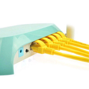 Vàng RJ45 Vòng Ethernet mạng cáp internet LAN <span class=keywords><strong>CAT5E</strong></span> vá dây 6m vá chì cho máy tính, máy in, máy tính xách tay - Product Image 5
