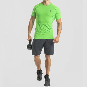 Nueva camiseta para hombres Gym Muscles Shirts Ropa deportiva Outdoor Fitness Top Shirts Bienvenido Personalizar el estilo para Gym Club - Product Image 3