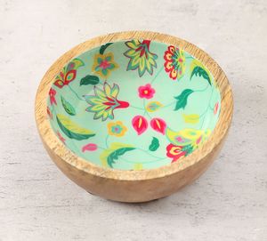 Elysian Tropical <b>Mango</b> <b>Wood</b> <b>Bowls</b> Natural Plain <b>Mango</b> <b>Wood</b> Serving <b>Bowl</b> - Product Image 3