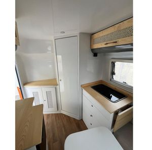 Camping Trailer Mini Teardrop Mini Caravane Voyage Camper Camping Remorques Avec Douche à Vendre à Europe USA Capsule teardropcamper - Product Image 5