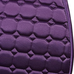 Ensembles de tapis de selle de cheval imprimé logo personnalisé prix usine équestre coton laine feutre Western tapis de selle - Product Image 4